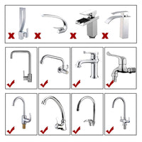 Kitchen water filter tap, 4-layer carbon, improves water quality