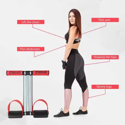 Double Spring Tummy Trimmer (Multicolor)