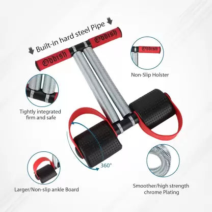 Double Spring Tummy Trimmer (Multicolor)