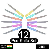 12 knife kitchen set